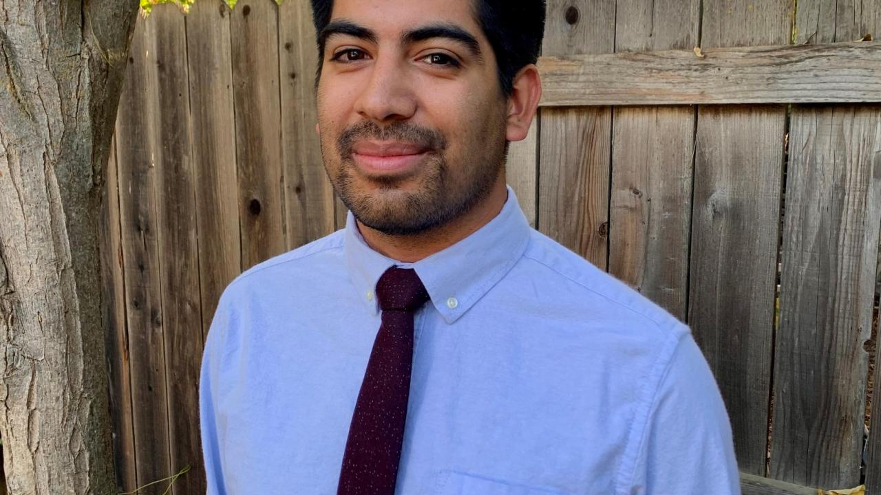 Headshot of Daniel Castaneda, Ph.D. candidate in History.