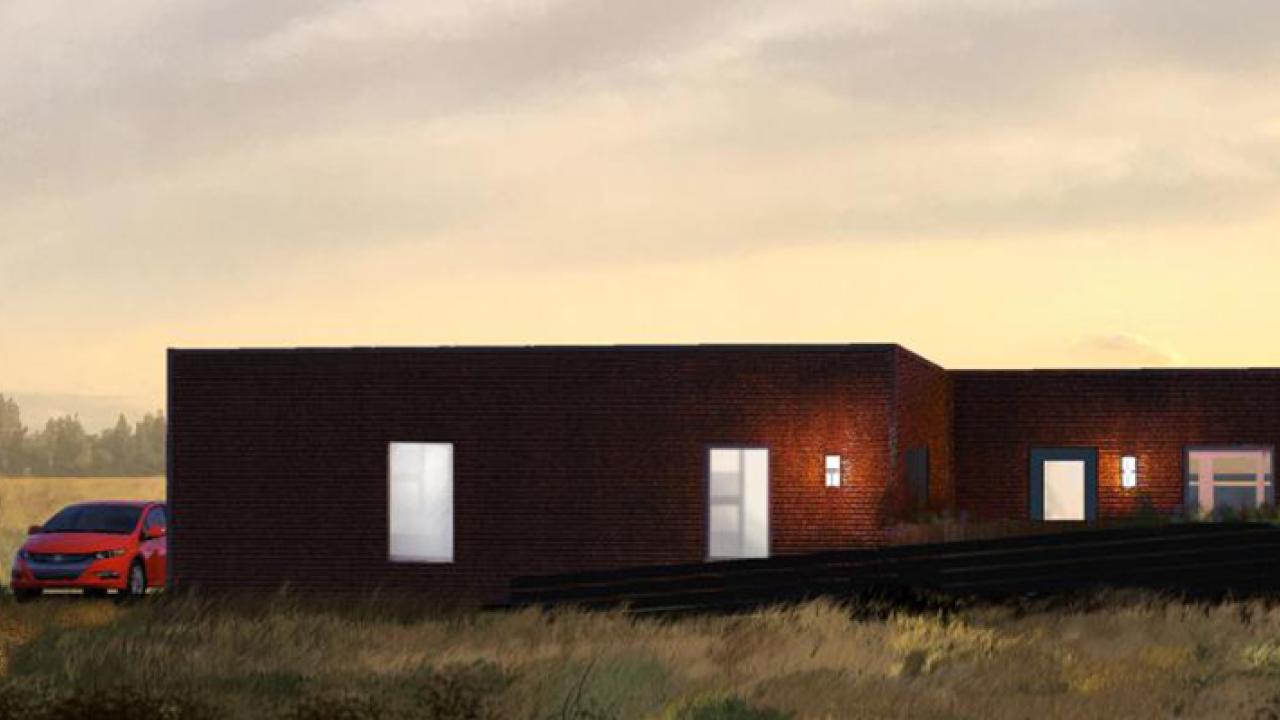 UC Davis students are building a solar-powered and energy-efficient house - photo courtesy UC Davis Solar Decathlon Team
