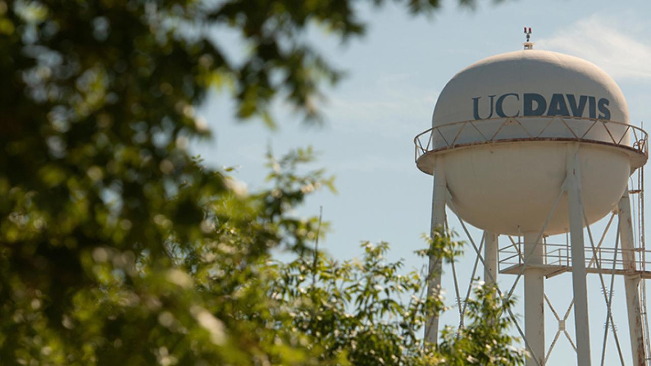The UC Davis Water Tower 