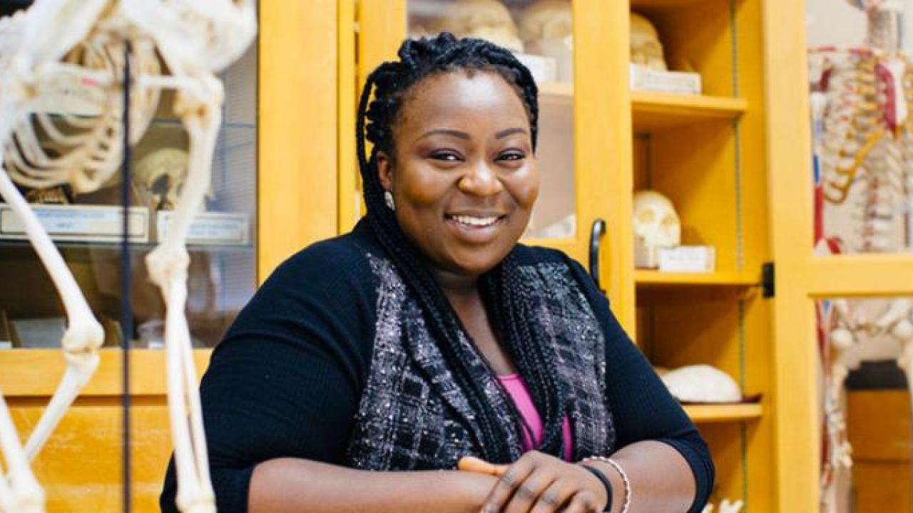 UC Davis Anthropology graduate student and GSADC Mayowa Adegboyega