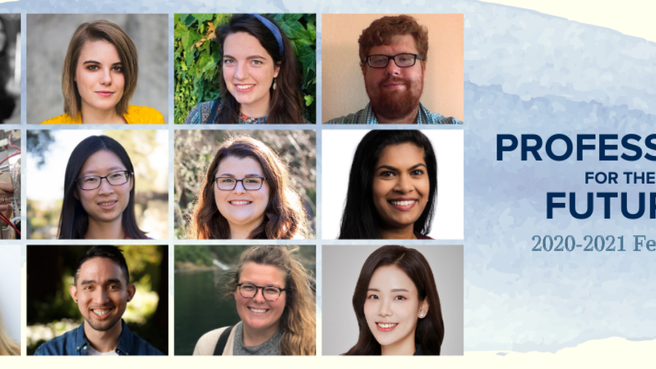 Collage of 2020-2021 professors for the future fellows
