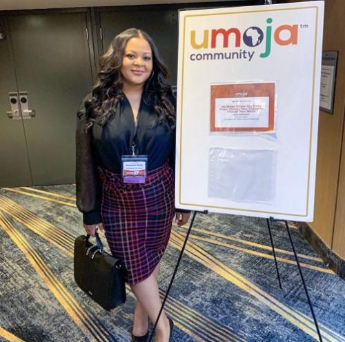 Banks attending the Umoja conference.
