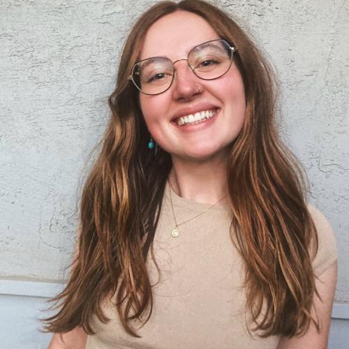 Margaret Berrens, Ph.D. candidate in Physical Chemistry, headshot. 