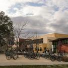 A view of Walker Hall.