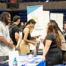 Spring Career Fair on the University Credit Union Center (formerly the Pavilion).