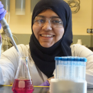 UC Davis Chemistry student Fatima Hussain