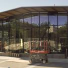 Photo of the UC Davis Graduate Center construction site