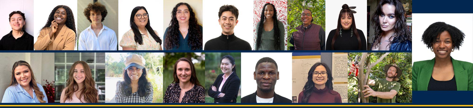 Smiling members of the Chancellor's Graduate & Professional Student Advisory Board