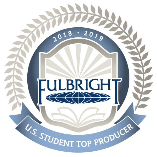 Fulbright badge